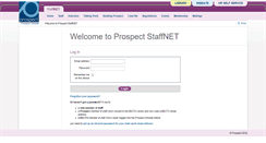 Desktop Screenshot of intranet.prospect.org.uk